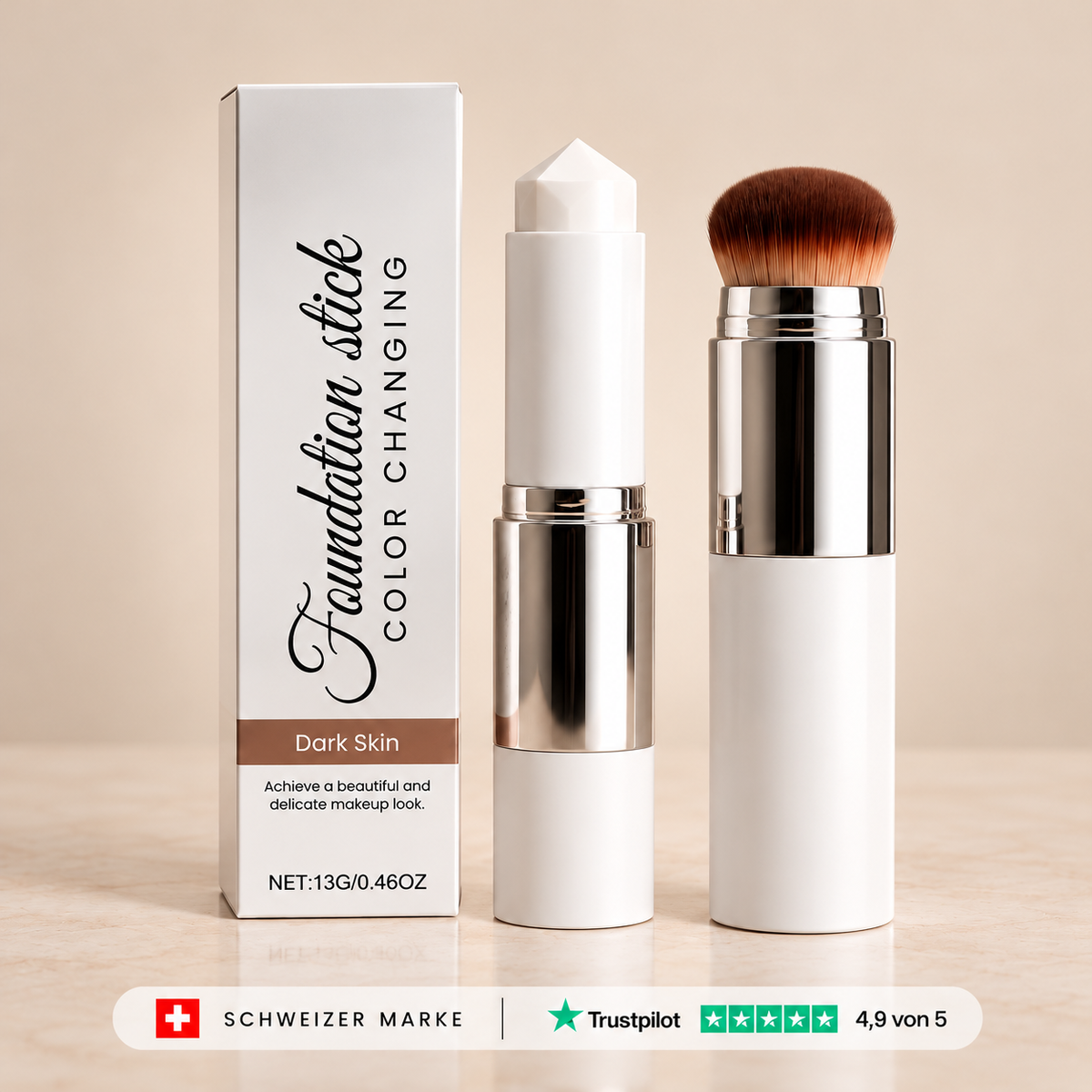 VELMIRA SkinMatch – Farbadaptive Foundation